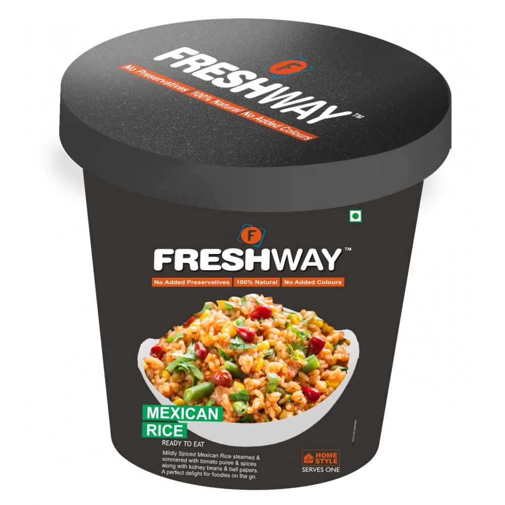 Freshway Ready to Eat Freeze Dried Mexican Rice