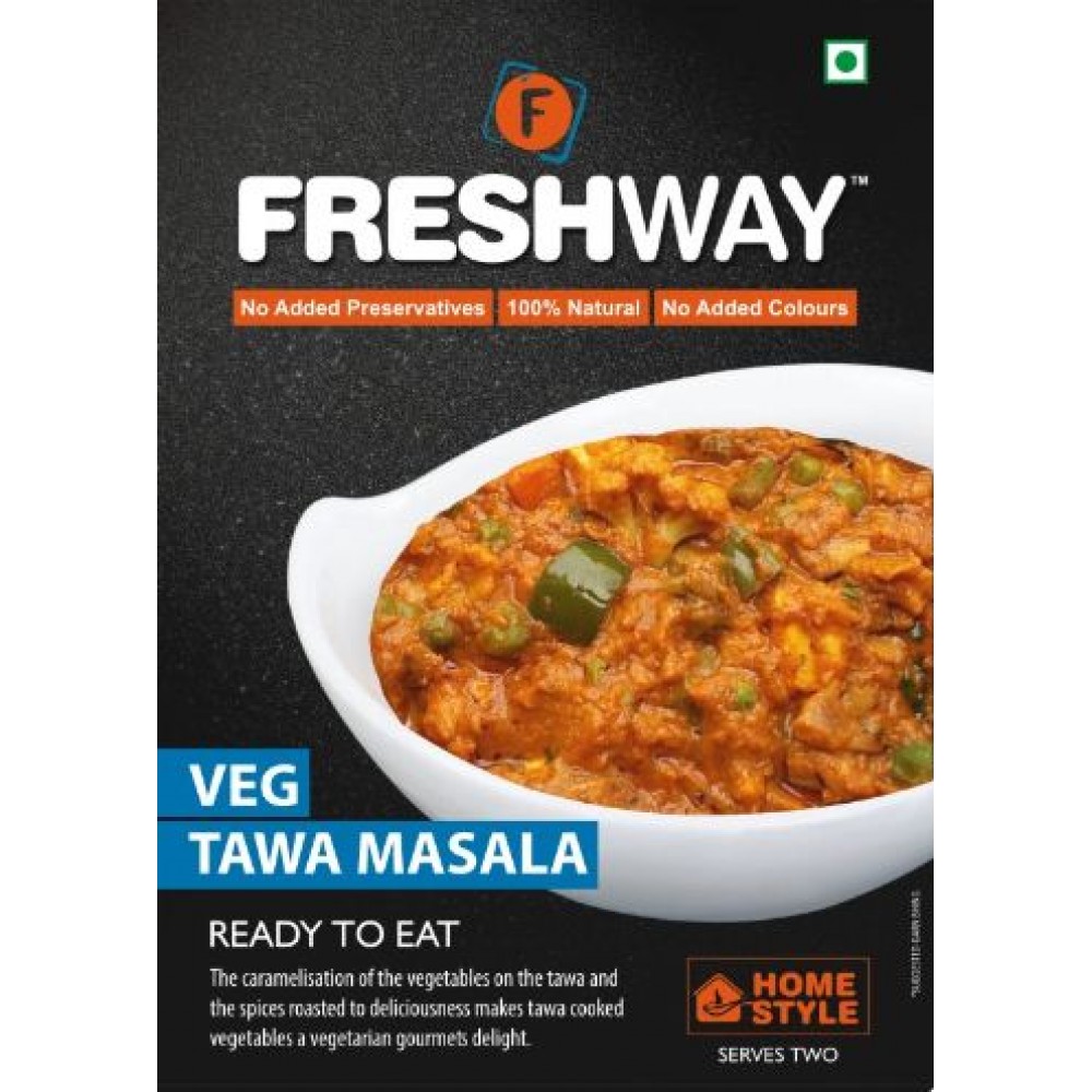 Freshway Ready to Eat Freeze Dried Veg Tawa Masala