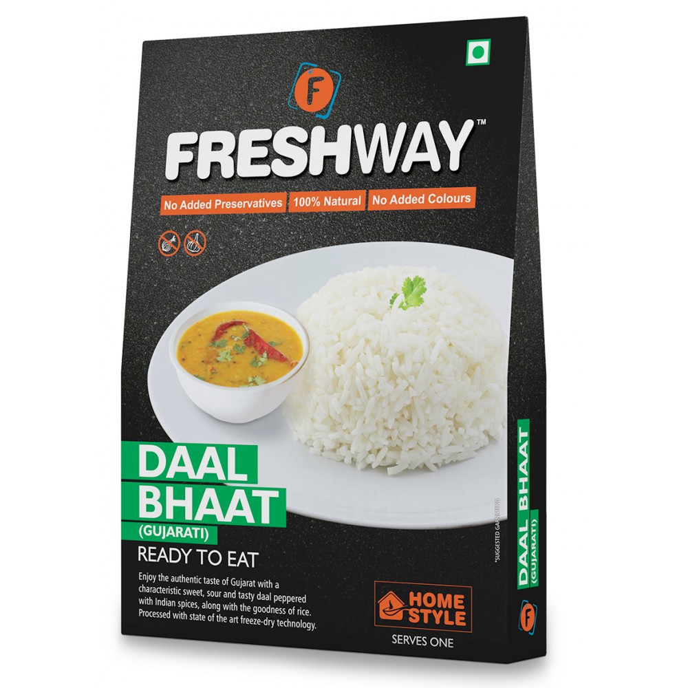 Freshway Ready to Eat Freeze Dried Daal Bhaat