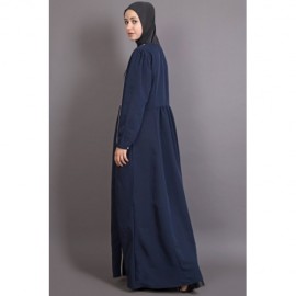 Nazneen Bohemian contrast lace Abaya