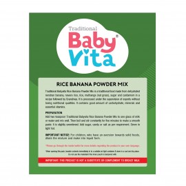 Babyvita Rice Banana Powder Mix 300gm Pack