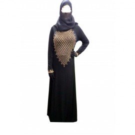 Dubai Design Black Abaya / Burqa
