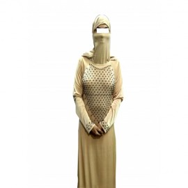 Dubai Design Cream Abaya / Burqa
