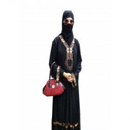 Black Burqa design of Dubai