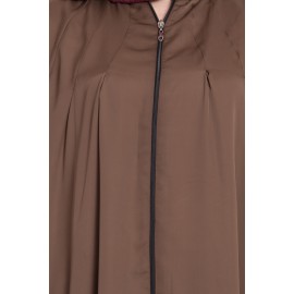 Golden Nida Latest Design Zipper Abaya