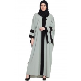 Color Tie Kaftaan Style Abaya for Women