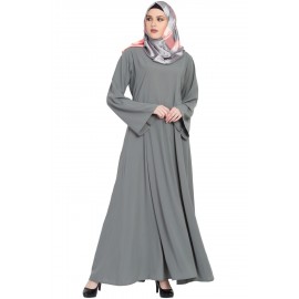 Grey Umbrella Latest Design Abaya