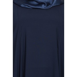 Navy Blue Abaya for Women Stylish