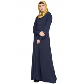 Women Blue Abaya Latest Design