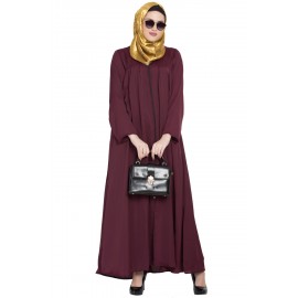 Burkha for Girls Stylish Zipper Abaya