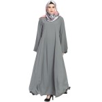 Grey Umbrella Latest Design Abaya