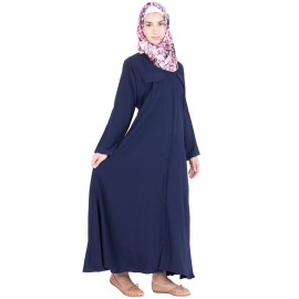 Blue Shirt Dress Abaya