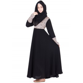 Black Gown Style Abaya