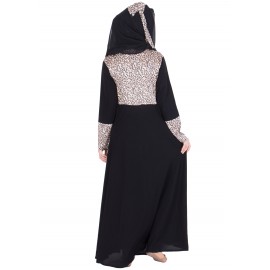 Black Gown Style Abaya