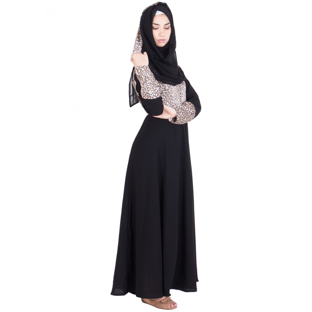 Beautiful Dubai Imported Arabian Heavy Embroidery Handwork Abaya Burkha  Burqa Borka Full Gown Style Pleated Kaftan