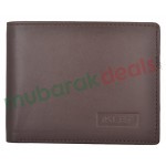 iKLET Brown Men's Bi-Fold Leather Wallet