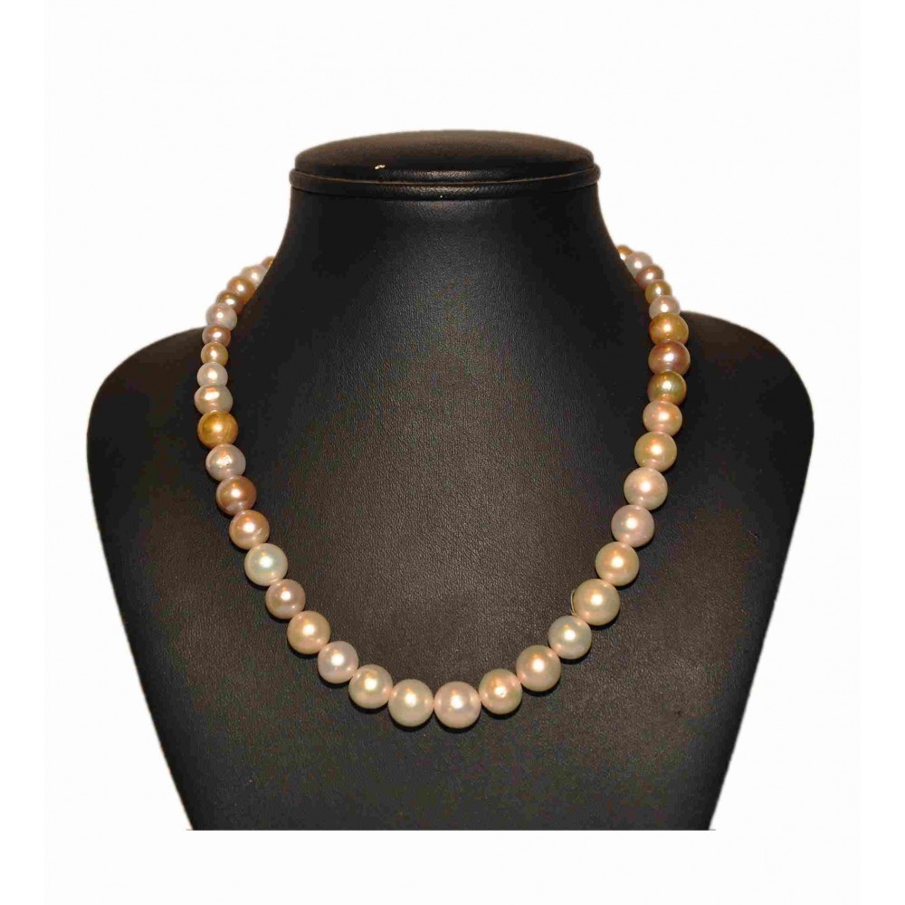 Single Line Multi color natural pearls set