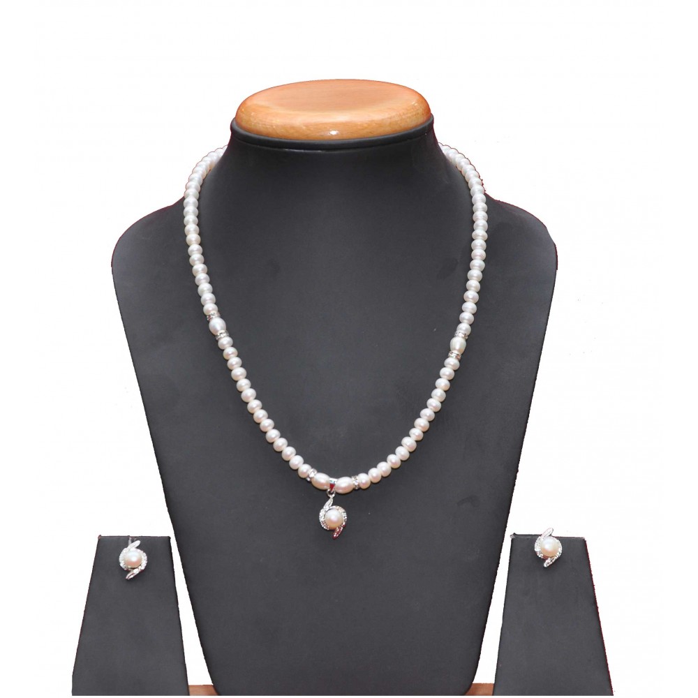Single line pearl set Design-34
