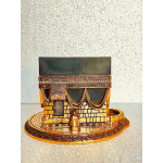 Elegant Mecca Ka'ba Gold Table Decor - Islamic Harem Replica