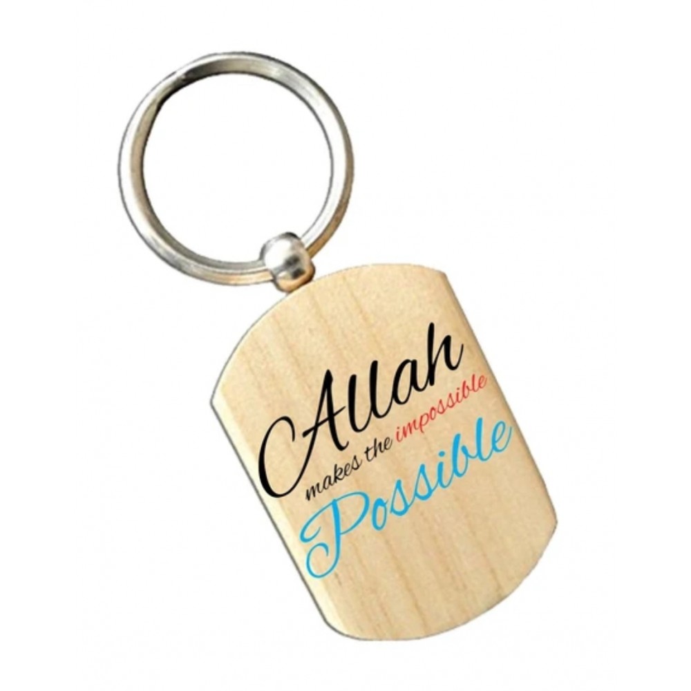 ALLAH MAKES THE IMPOSSIBLE POSSIBLE KEYCHAIN