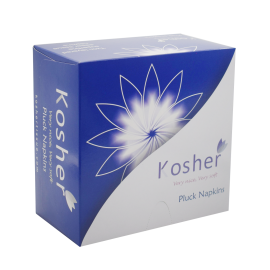 Kosher 2 Ply Tissue Paper Napkins, Pluck Napkins box, 50 Napkins each, Pack of 4 ₹22000