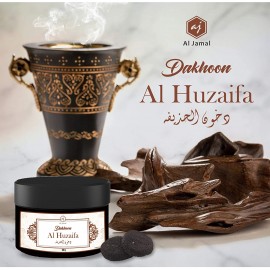 AL MASNOON Dakhoon Al Huzaifa Arabic bakhoor - 100 Grams