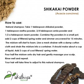 Akathiya pure shikakai powder / Acacia concinna for Hair Care - 250g