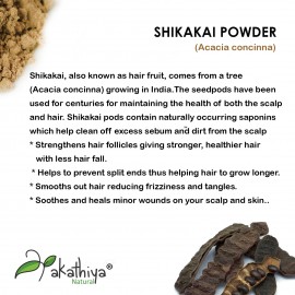 Akathiya pure shikakai powder / Acacia concinna for Hair Care - 250g