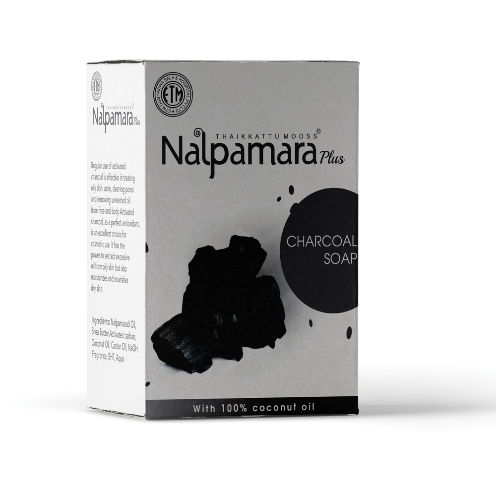 Nalpamara Charcoal Soap 150 gm