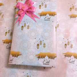 Eid Mubarak Gift Wrapping Paper ( Pack of 2)