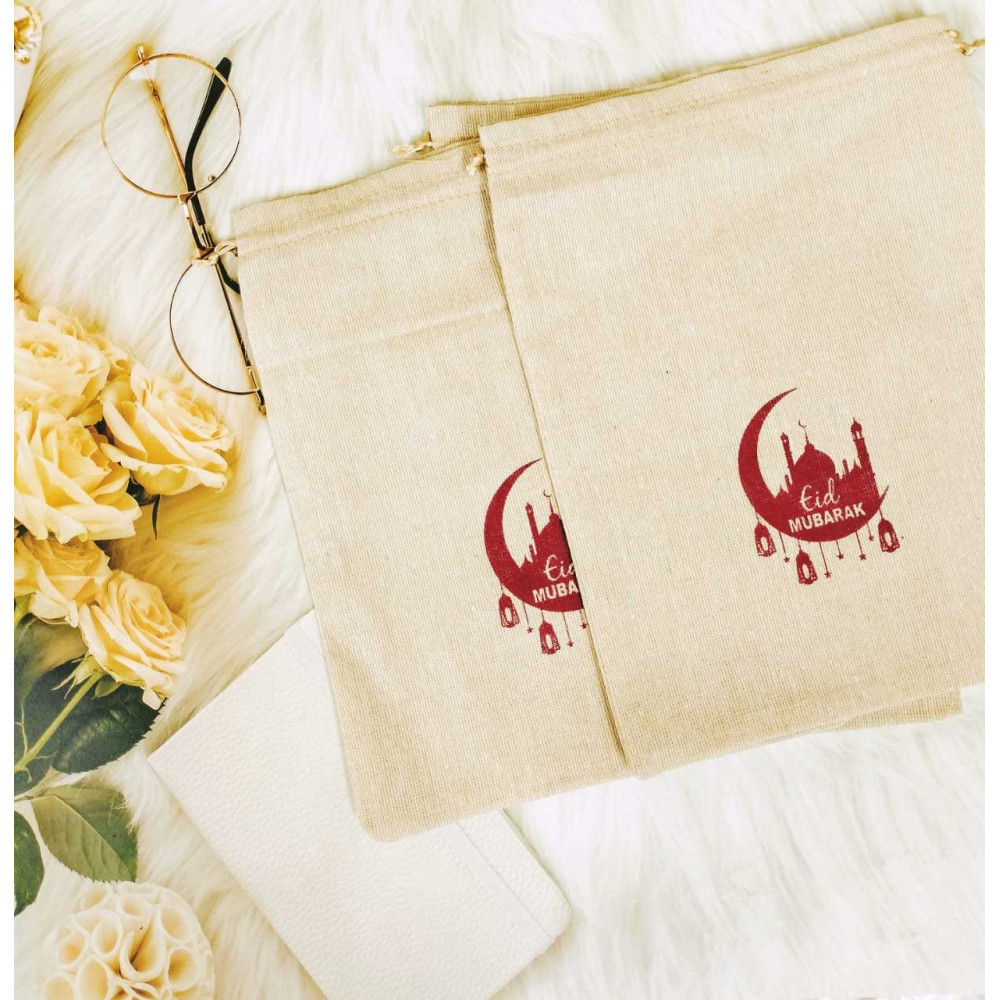 Eid Mubarak Jute Bags Eco Friendly Mubarak Deals