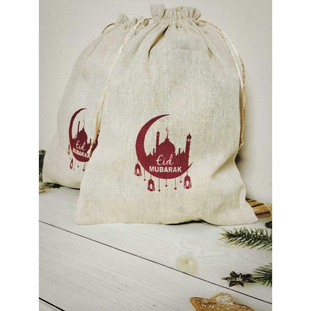 Eid Mubarak Jute Bags Eco Friendly Mubarak Deals