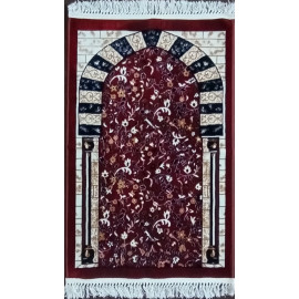 Unfold Divine Comfort: Turkish Velvet Janamaz - Your Prayer Sanctuary