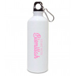 Start With Bismillah White  Premium Water bottle U.V Printed