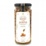 AL MASNOON Honey with Almonds | Raw Organic Unprocessed Honey with Almonds (300 GMS)