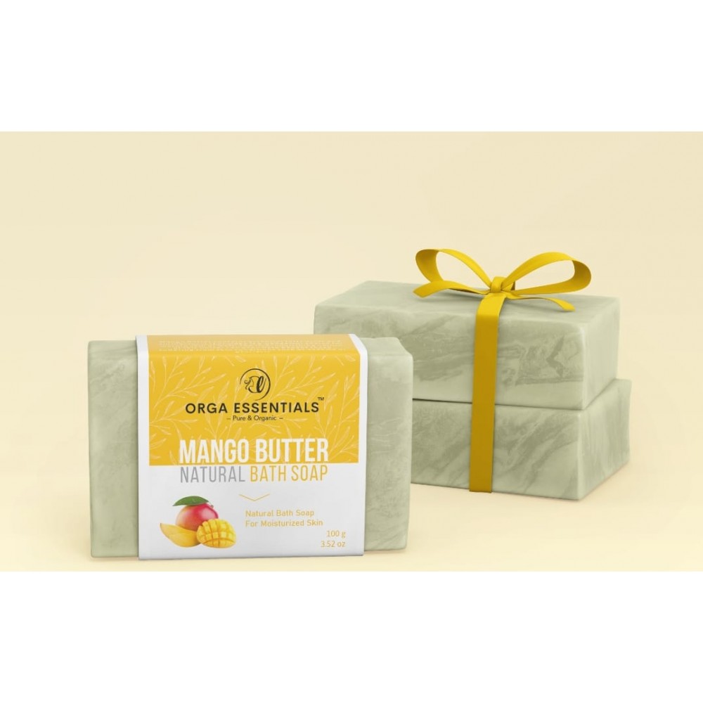 orga essentials mango butter soap 100 gm