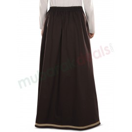 MyBatua Adn Brown Skirt