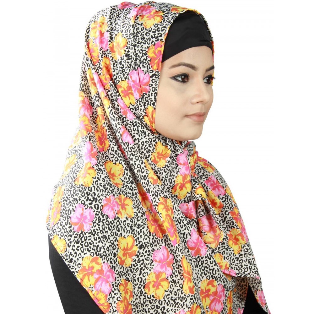 MyBatua Atyaf Printed Crepe Hijab