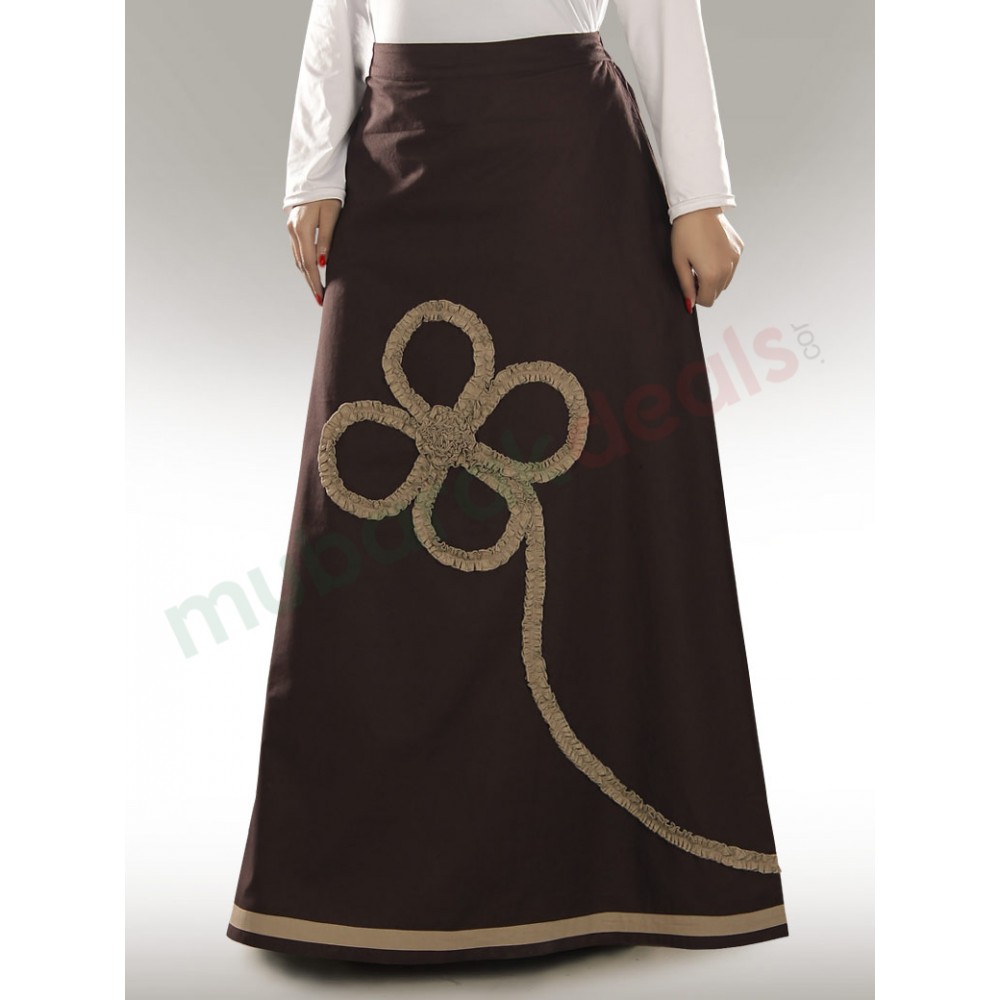 MyBatua Adn Brown Skirt